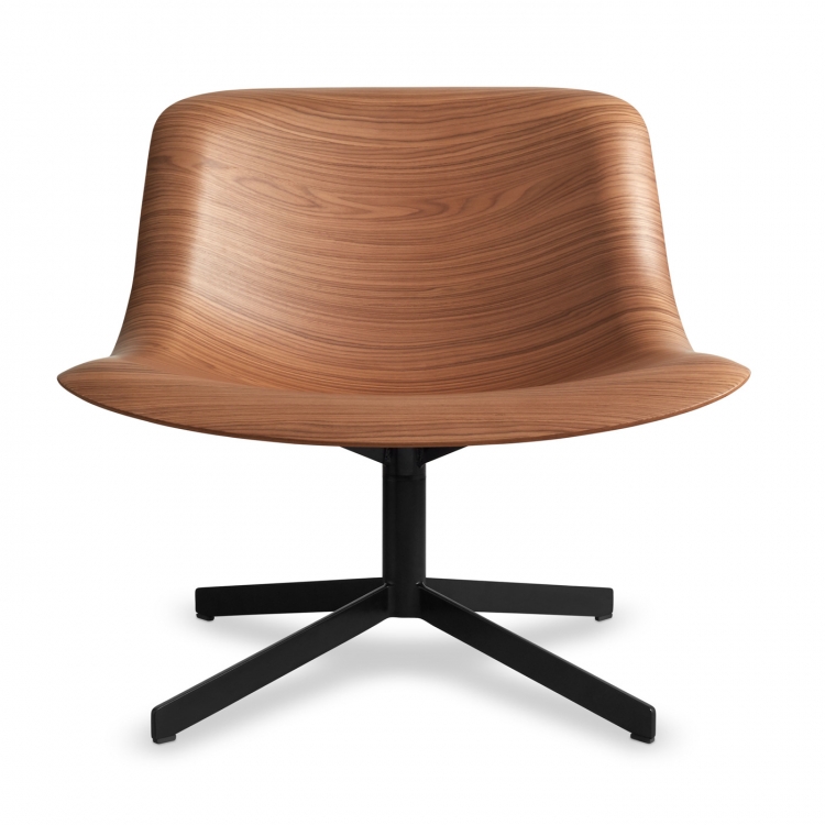 [floor]Nonesuch Swivel Lounge Chair - Walnut